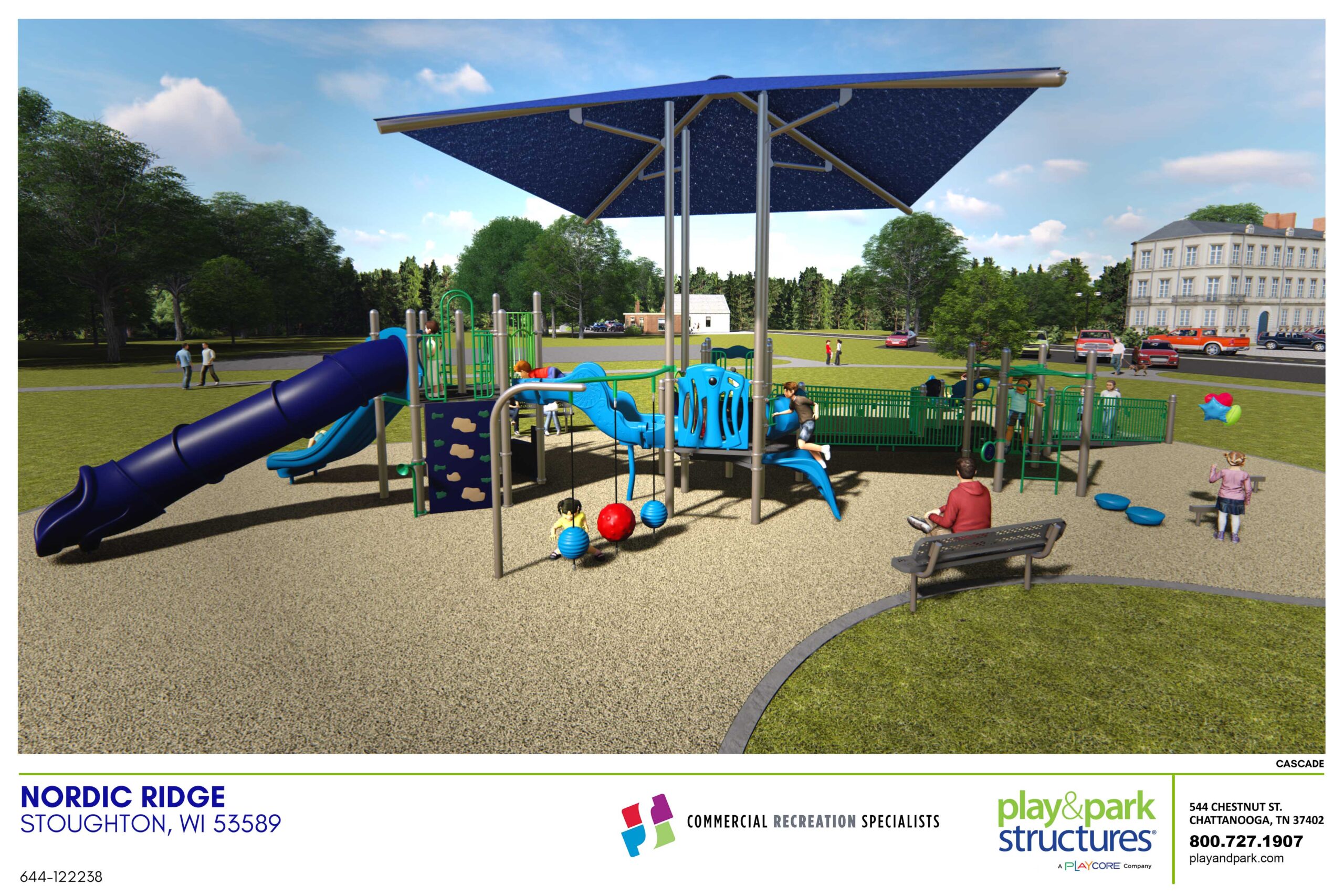 Inclusive playground for all ages